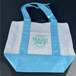 Trader Joe’s Mini Blue Tote Bag - Limited Edition